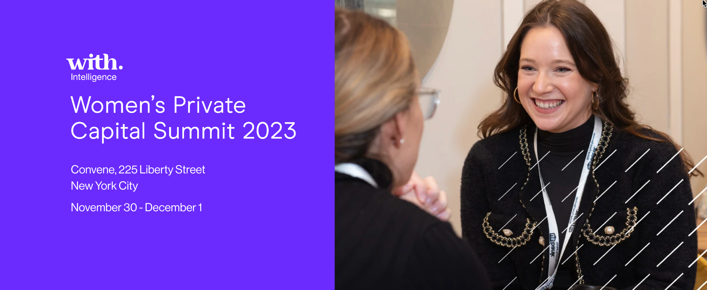 Women's Private Capital Summit 2023 Valor Ventures